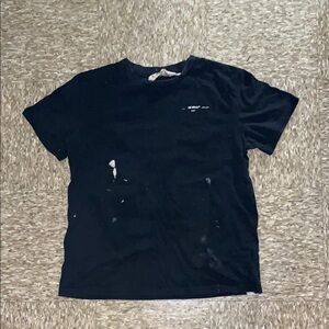 Off-White Black Graphic T-Shirt
